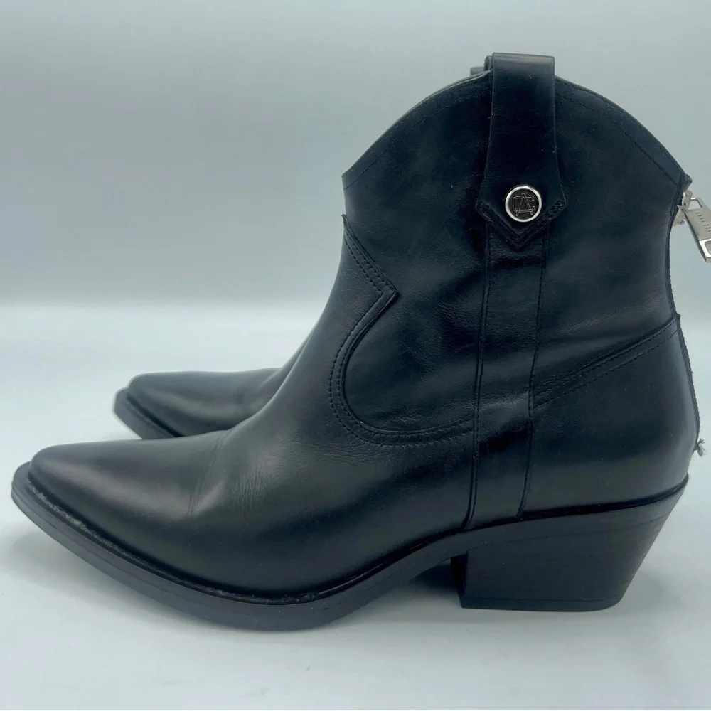 Anna Cori Vitello Negru Booties 9